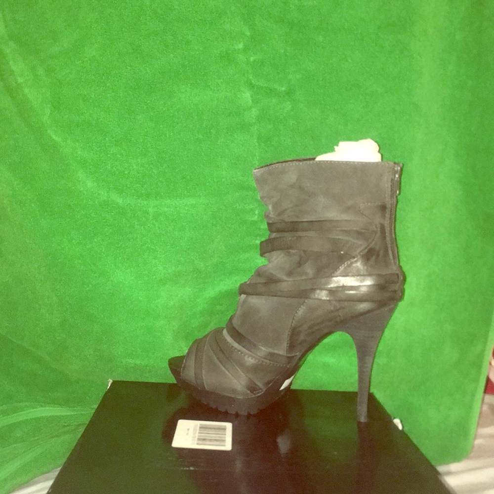 Gunmetal shoes